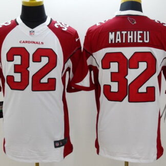 Nike Arizona Cardinals #32 Tyrann Mathieu White Limited Jersey