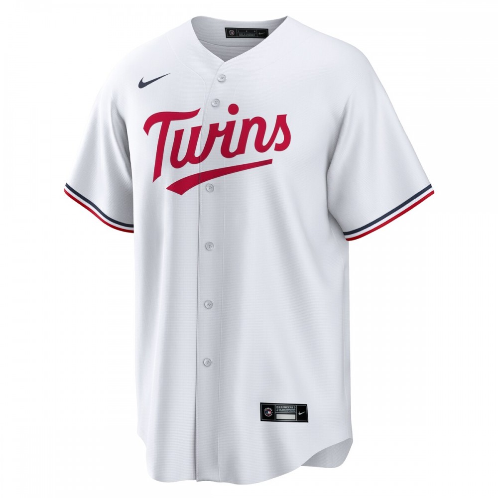 Kenta Maeda Minnesota Twins Nike Home Replica Jersey - White - Image 2