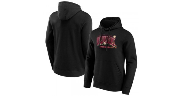 Arizona Coyotes Fanatics Branded Hometown Graphic Hoodie - Black - Image 2