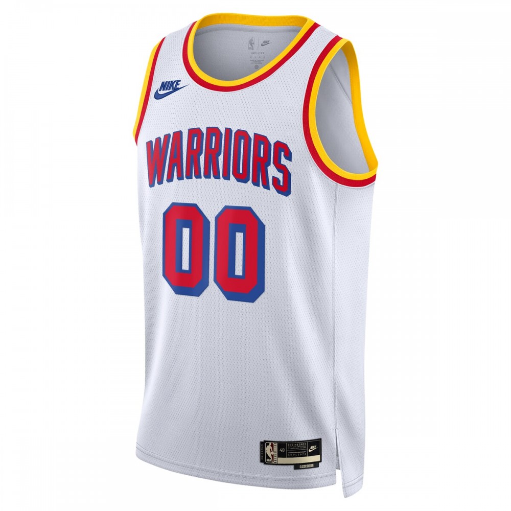Golden State Warriors Nike Unisex Adult Swingman Custom Jersey - Classic Edition - White - Image 2