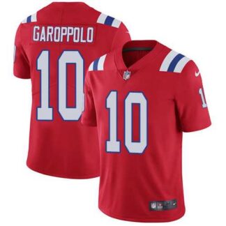 Nike New England Patriots #10 Jimmy Garoppolo Red Alternate NFL Vapor Untouchable Limited Jersey