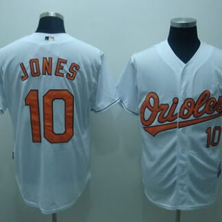 Bartimore Orioles #10 Jones white Jerseys