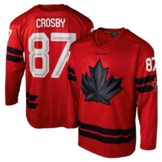 Sidney Crosby Hockey Bauer Canada 2026 Olympics Replica Jersey - Red