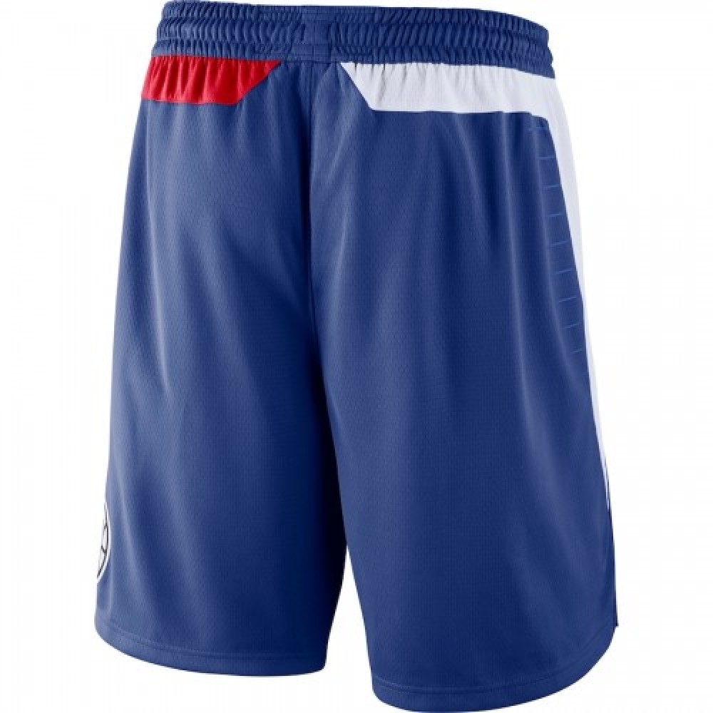 Men's LA Clippers Nike Blue 2019/20 Swingman Shorts - Icon Edition - Image 2