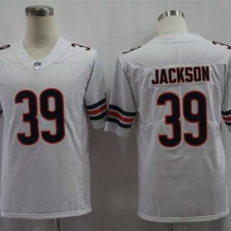 Nike Bears 39 Eddie Jackson White Vapor Untouchable Limited Jersey