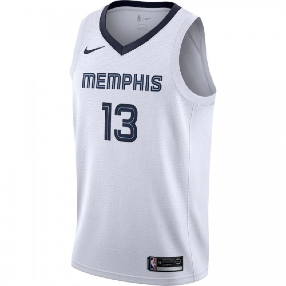 Men's Memphis Grizzlies Jaren Jackson Jr. #13 Nike White 19/20 Swingman Jersey - Association Edition - Image 2