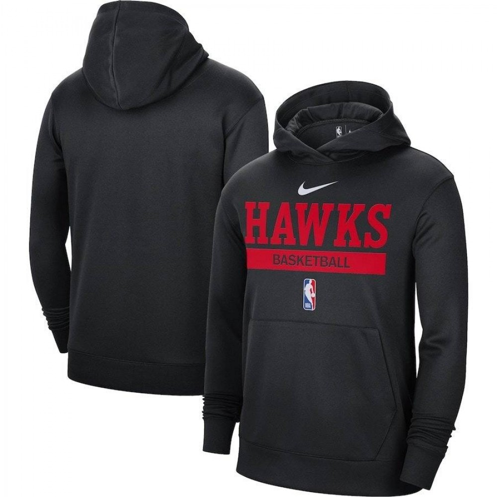 Atlanta Hawks 2022/23 Nike Spotlight On-Court Practice Performance Pullover Hoodie