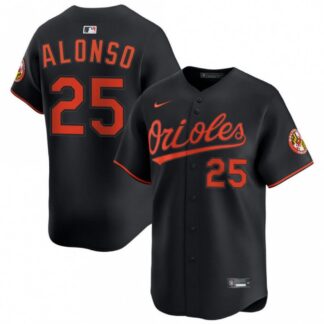Pete Alonso Baltimore Orioles Nike Alternate Limited Player Jersey - Black