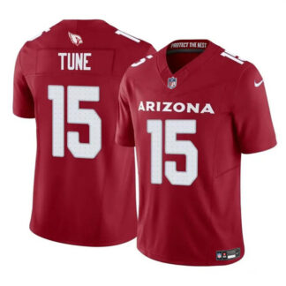 Men's Arizona Cardinals #15 Clayton Tune Red 2023 F.U.S.E. Vapor Untouchable Limited Football Stitched Jersey